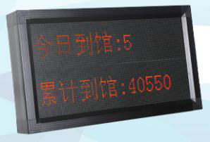 统计显示设备